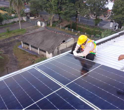 Salatiga , Indonesia 420 KWp On-Grid